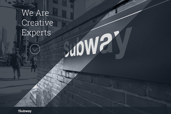 SUBWAY - One Page Wordpress Theme in WordPress Landing Page Themes - product preview 2