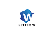 Letter W - Water Logo Template