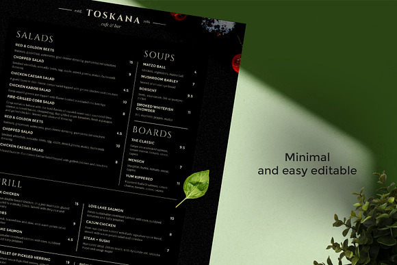Restaurant Food and Drinks Menu in Templates - product preview 2