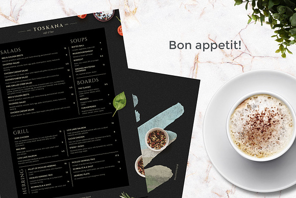 Restaurant Food and Drinks Menu in Templates - product preview 3