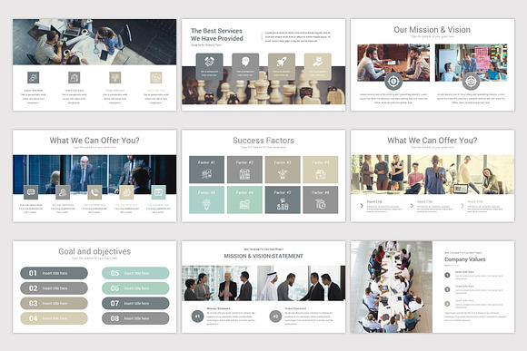 Mega Solutions Keynote Template in Keynote Templates - product preview 5