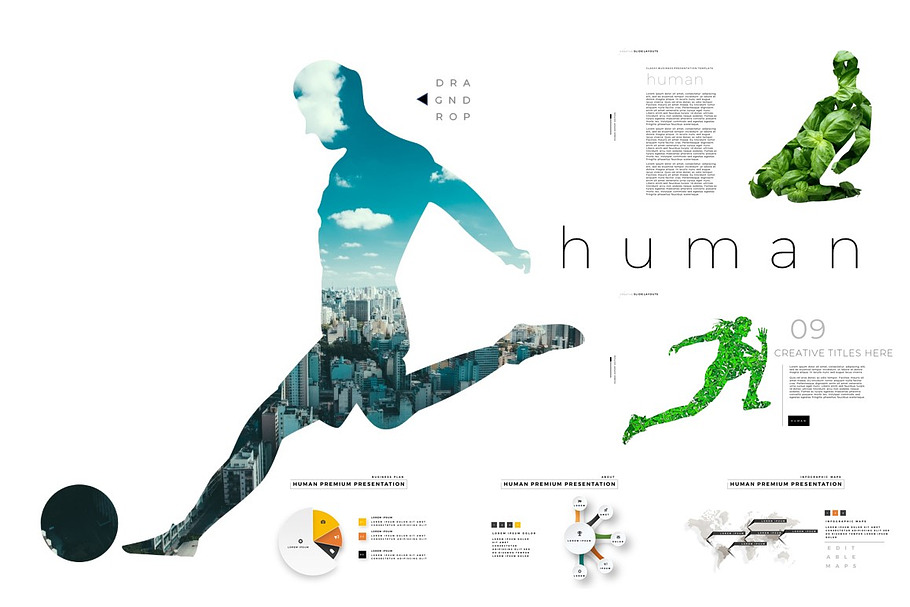 HUMAN PowerPoint Template + Updates in PowerPoint Templates - product preview 8