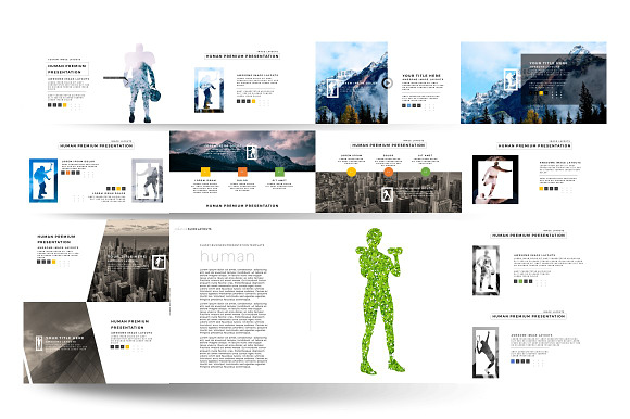 HUMAN PowerPoint Template + Updates in PowerPoint Templates - product preview 6