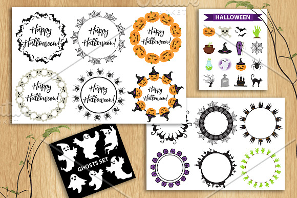 Halloween  BIG BUNDLE !! in Flyer Templates - product preview 4