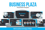 Business Plaza Powerpoint Template