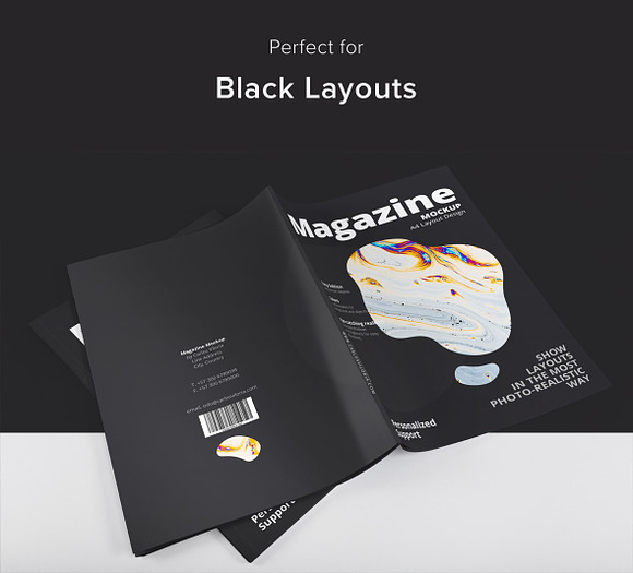 A4 Magazine Mockup Pack in Print Mockups - product preview 16