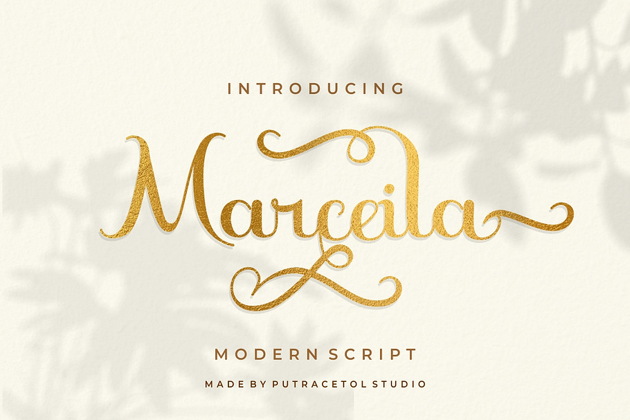 Marceila in Script Fonts - product preview 8