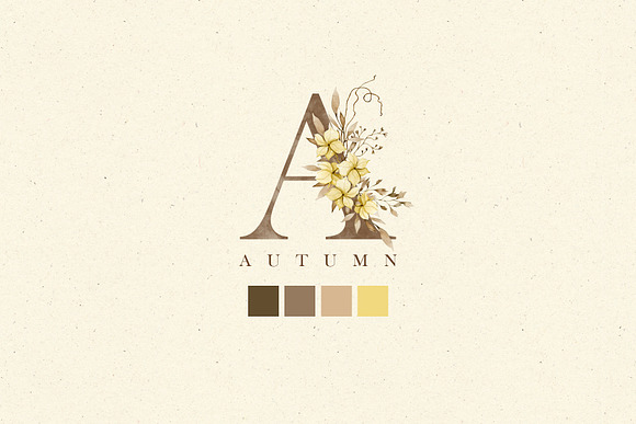 Fall time - watercolor collection in Illustrations - product preview 9