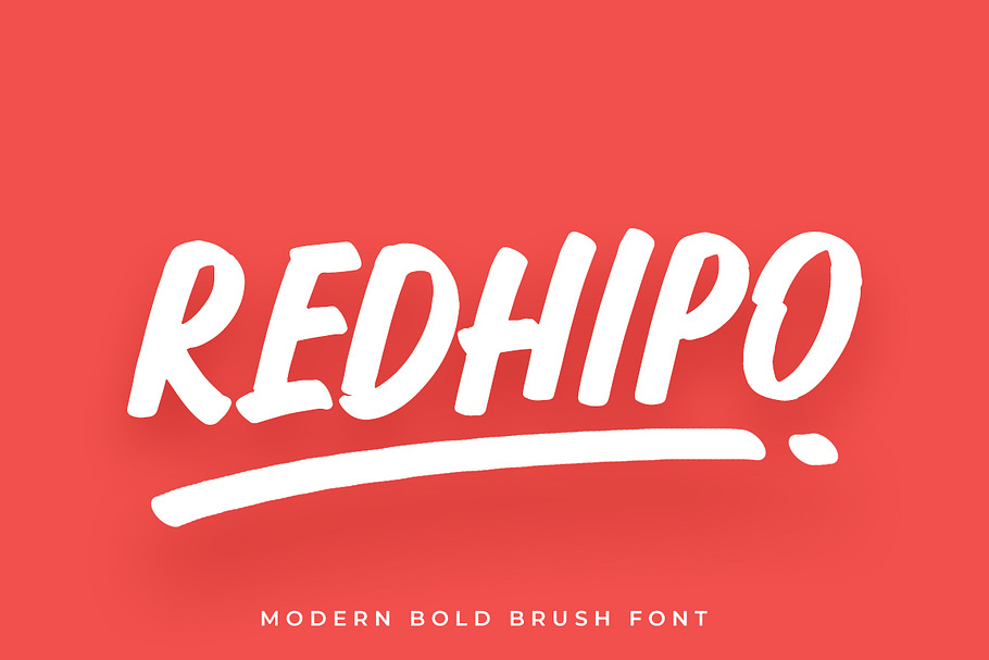 Redhipo Modern Brush in Display Fonts - product preview 8