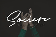 Sociere - Elegant Signature Font