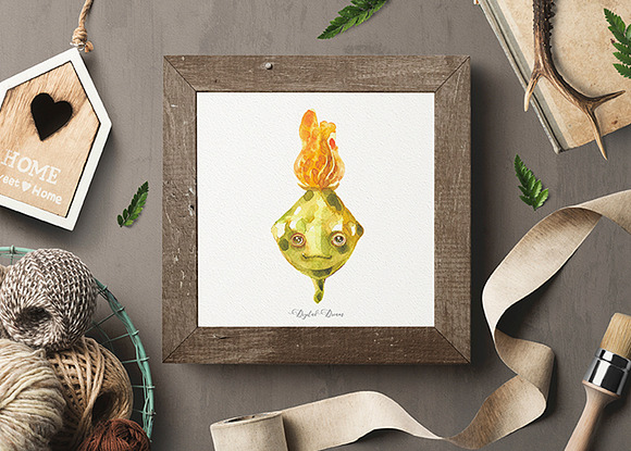 Vegetables - cartoon character in Illustrations - product preview 4