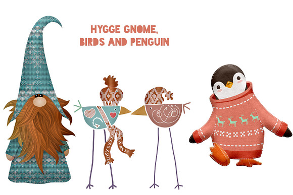Hygge Time (Winter & Autumn) ClipArt in Illustrations - product preview 10