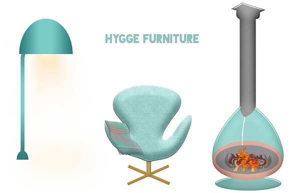 Hygge Time (Winter & Autumn) ClipArt in Illustrations - product preview 12