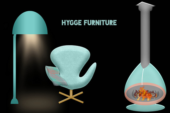 Hygge Time (Winter & Autumn) ClipArt in Illustrations - product preview 13