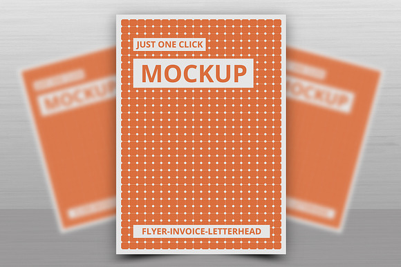 Flyer Mockup in Print Mockups - product preview 3