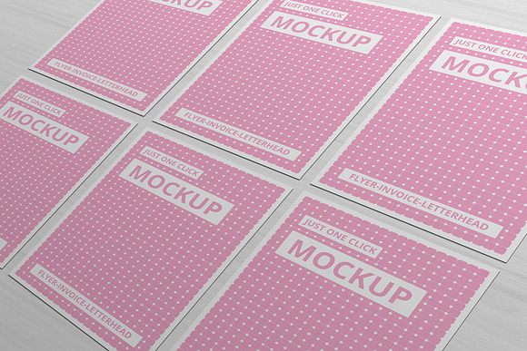 Flyer Mockup in Print Mockups - product preview 7