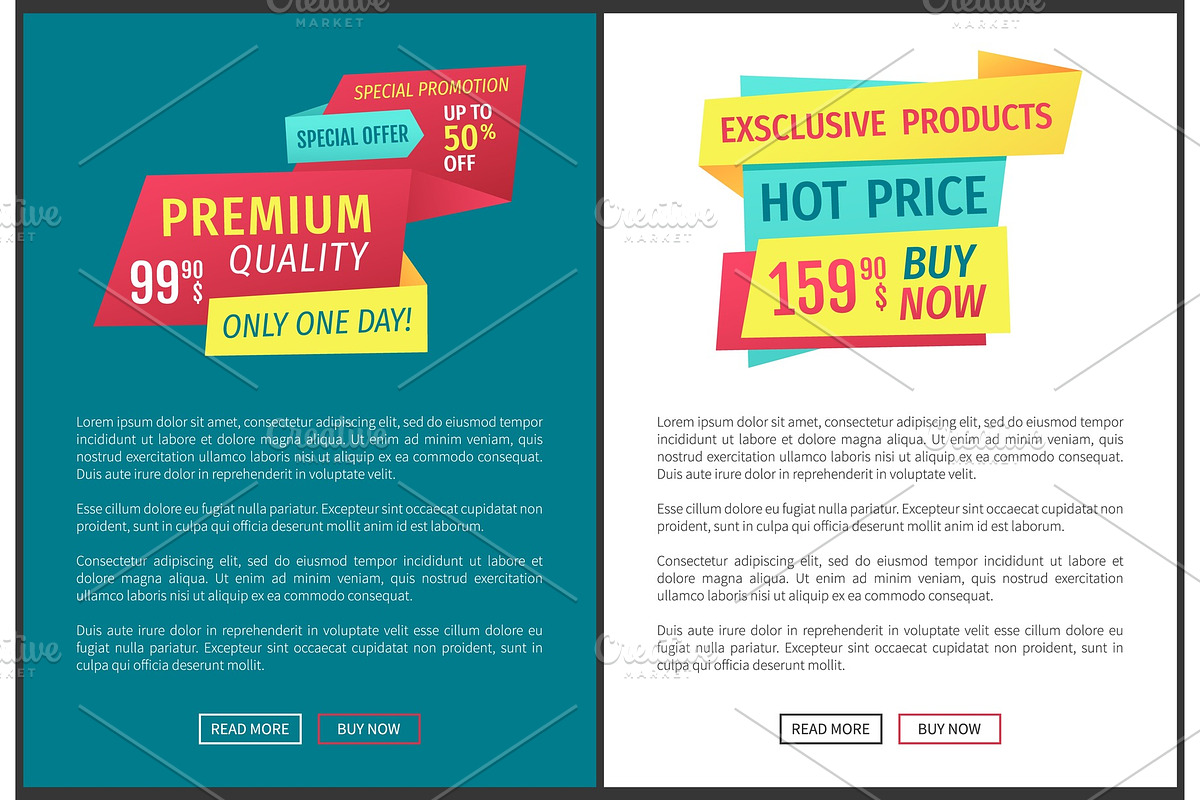 Hot Price Super Sale Poster Vector in Illustrations - product preview 8