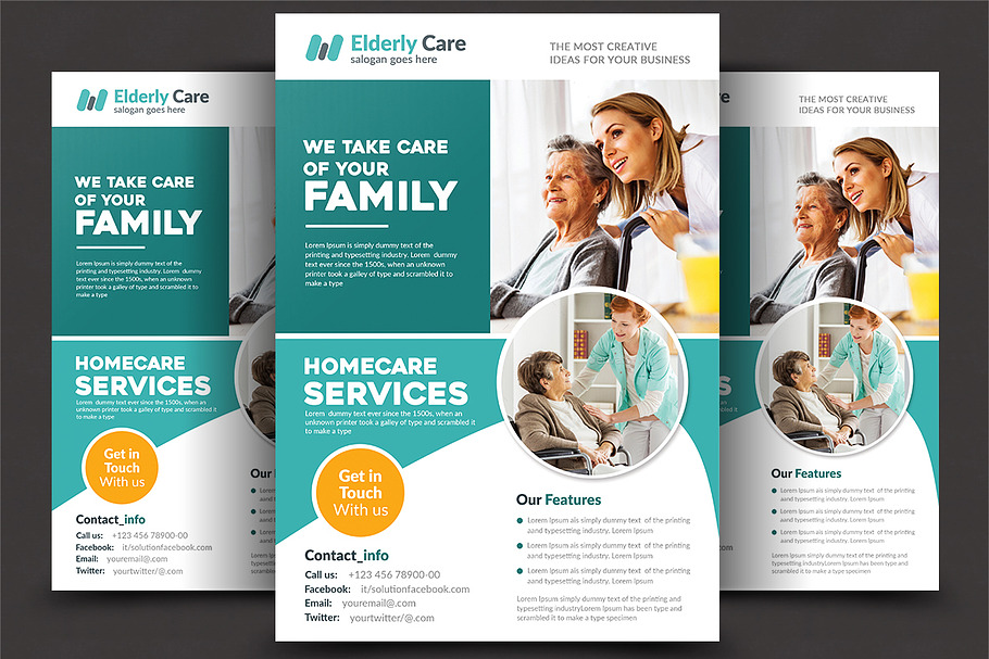 Home Care Flyer Templates