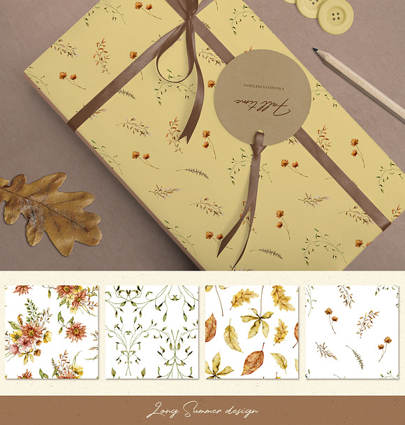 Fall time - watercolor collection in Illustrations - product preview 10