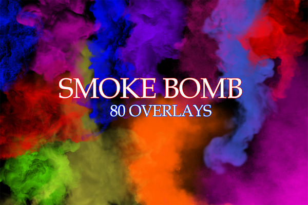 80 Smoke Bomb Overlays