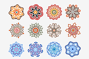 Big set of colorful design icons