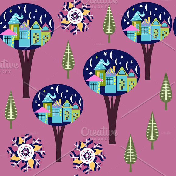 8 floral and animals vector seamless in Patterns - product preview 1