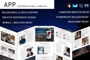 APP - Responsive Email Template