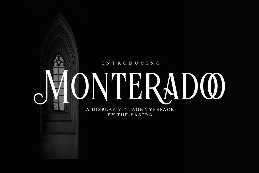 Monteradoo in Display Fonts - product preview 8
