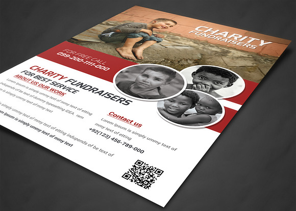 Charity Flyer in Flyer Templates - product preview 1