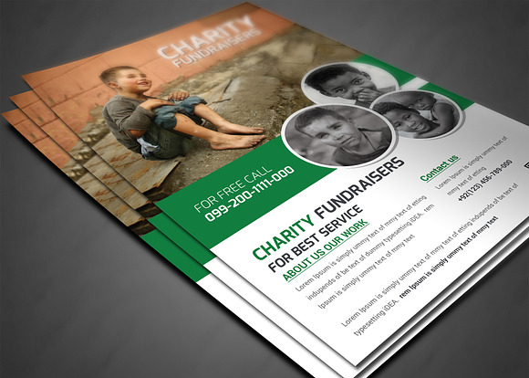 Charity Flyer in Flyer Templates - product preview 2