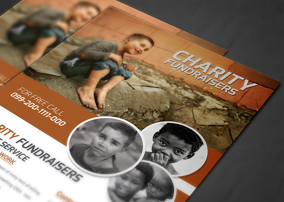 Charity Flyer in Flyer Templates - product preview 3