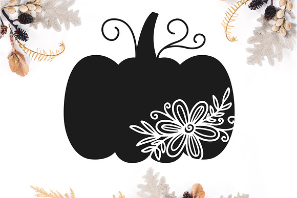 Halloween Lettering, Tags, Pumpkins in Objects - product preview 9