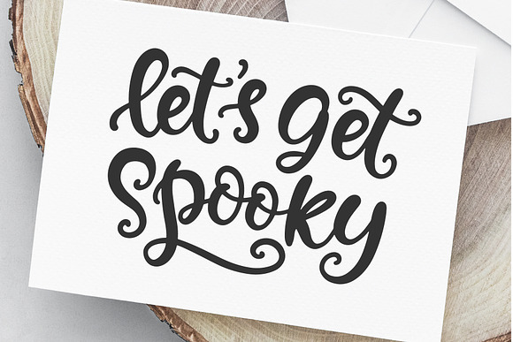 Halloween Lettering, Tags, Pumpkins in Objects - product preview 13