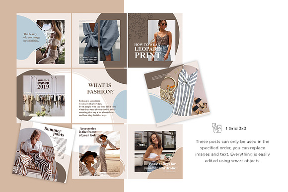 Instagram Template Pack - Ottavia in Instagram Templates - product preview 2
