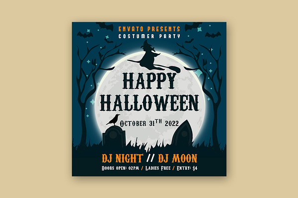 Halloween Instagram Banner