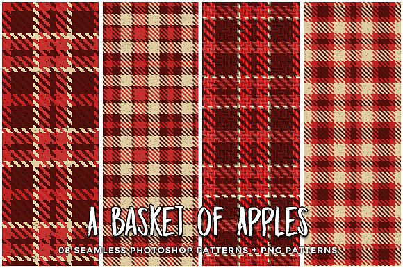 A Basket of Apples in Patterns - product preview 1