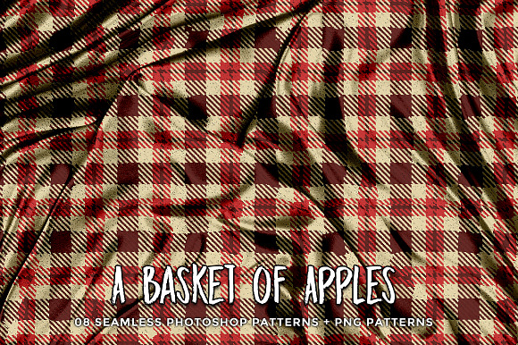 A Basket of Apples in Patterns - product preview 2