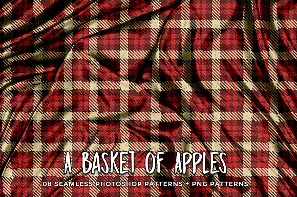 A Basket of Apples in Patterns - product preview 3