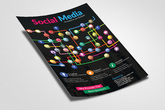 Social Media Flyer Template in Flyer Templates - product preview 1