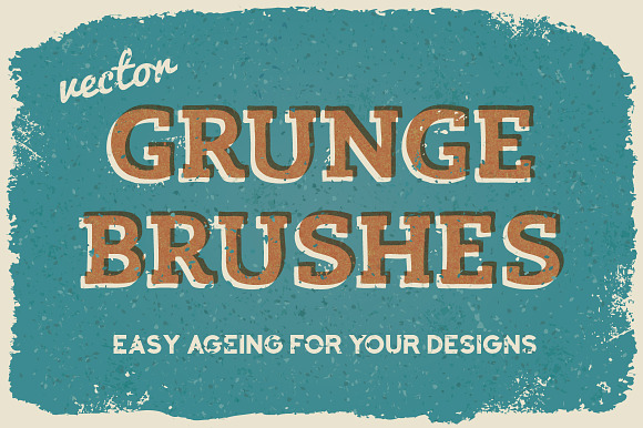 Aged Vector Brush Bundle in Photoshop Brushes - product preview 1