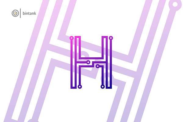High Techno - H Letter Logo