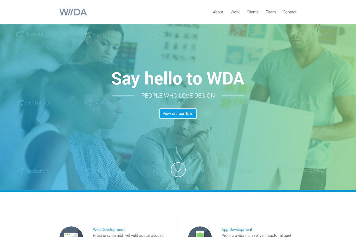 WDA - One Page Wordpress Theme in WordPress Landing Page Themes - product preview 8
