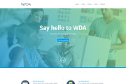 WDA - One Page Wordpress Theme