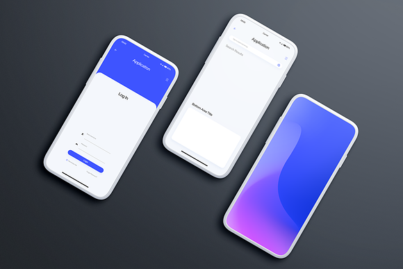 Smartphone Mockups in Product Mockups - product preview 4