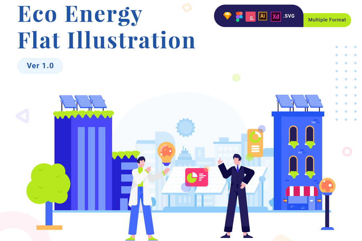 Renewable Energy Illustration Kit Vo in Illustrations - product preview 8