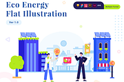 Renewable Energy Illustration Kit Vo