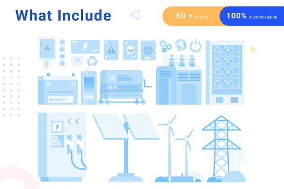 Renewable Energy Illustration Kit Vo in Illustrations - product preview 4