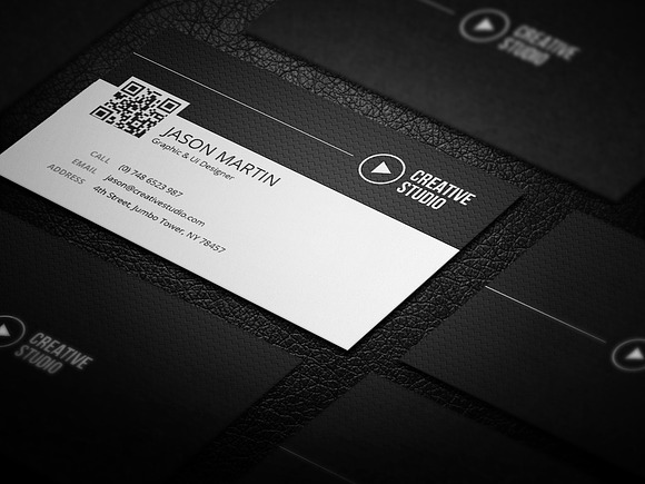 Corporate Business Card in Business Card Templates - product preview 2