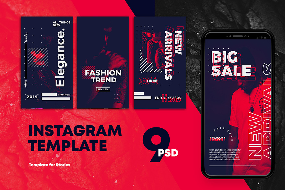 Fashion Instagram Stories Templates in Instagram Templates - product preview 8