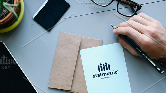 Statmetric - Logo Template in Logo Templates - product preview 5
